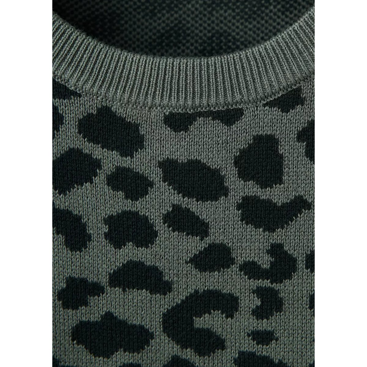 Top imprimé pois gris anthracite, MANGO