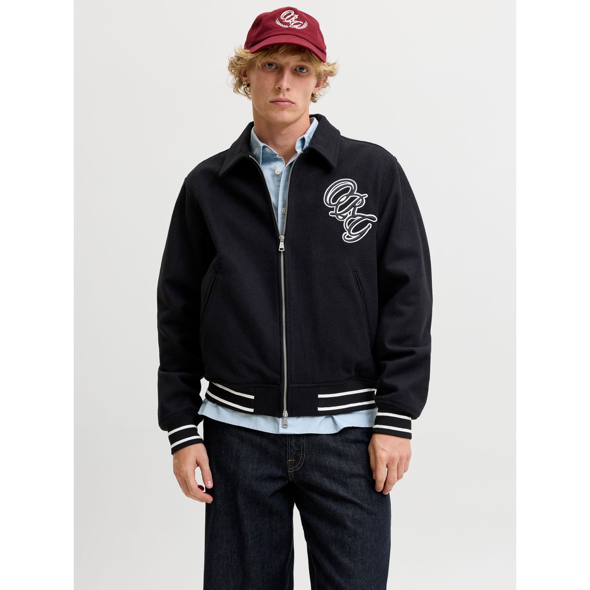 Veste Bomber black, JACK & JONES
