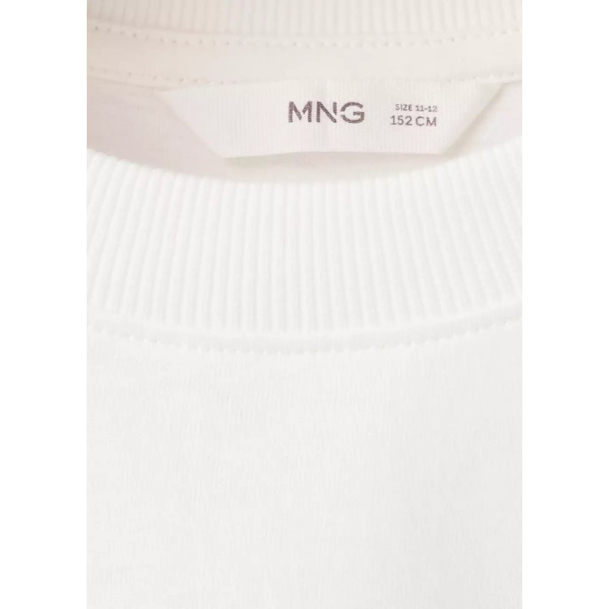 T-shirt détail imprimé blanc cassé, MANGO KIDS