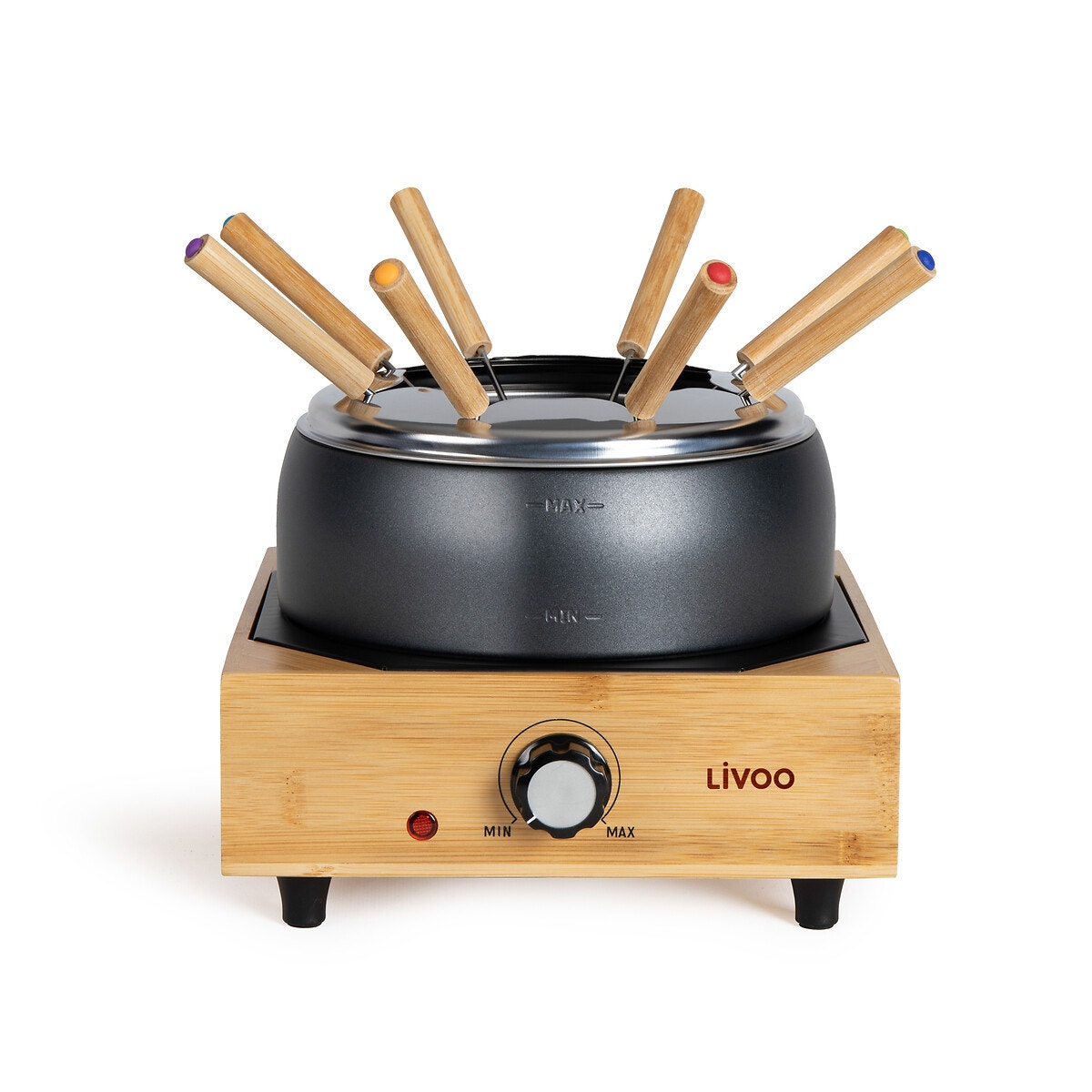 Appareil à fondue DOC287 noir/inox, LIVOO