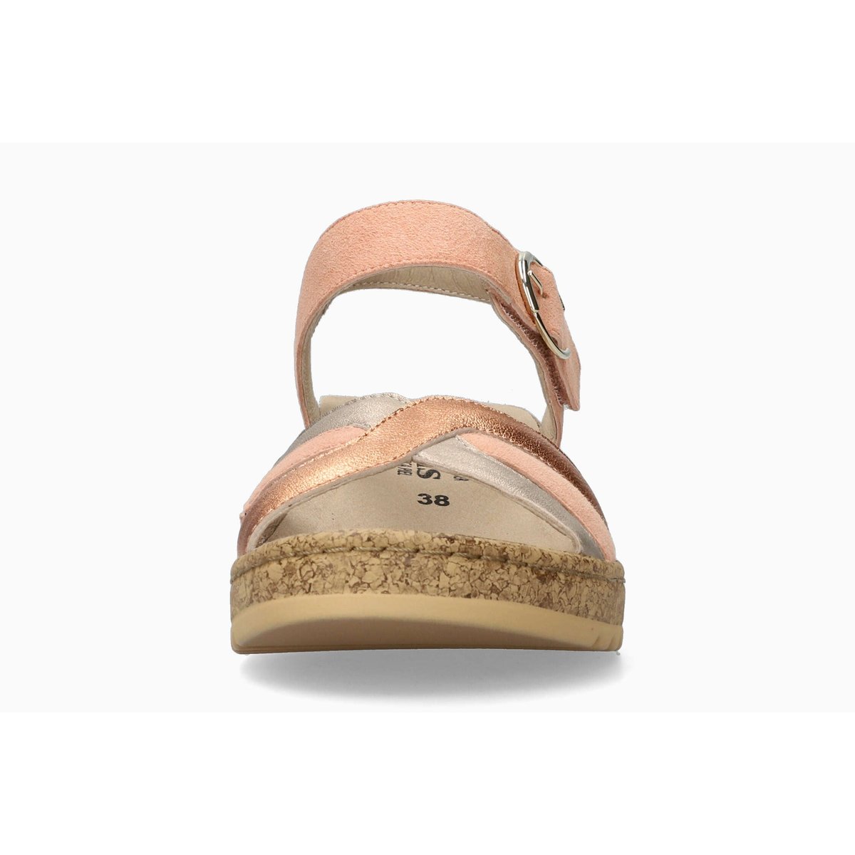 Sandales en cuir NANCIA gris platinum 5147, MEPHISTO