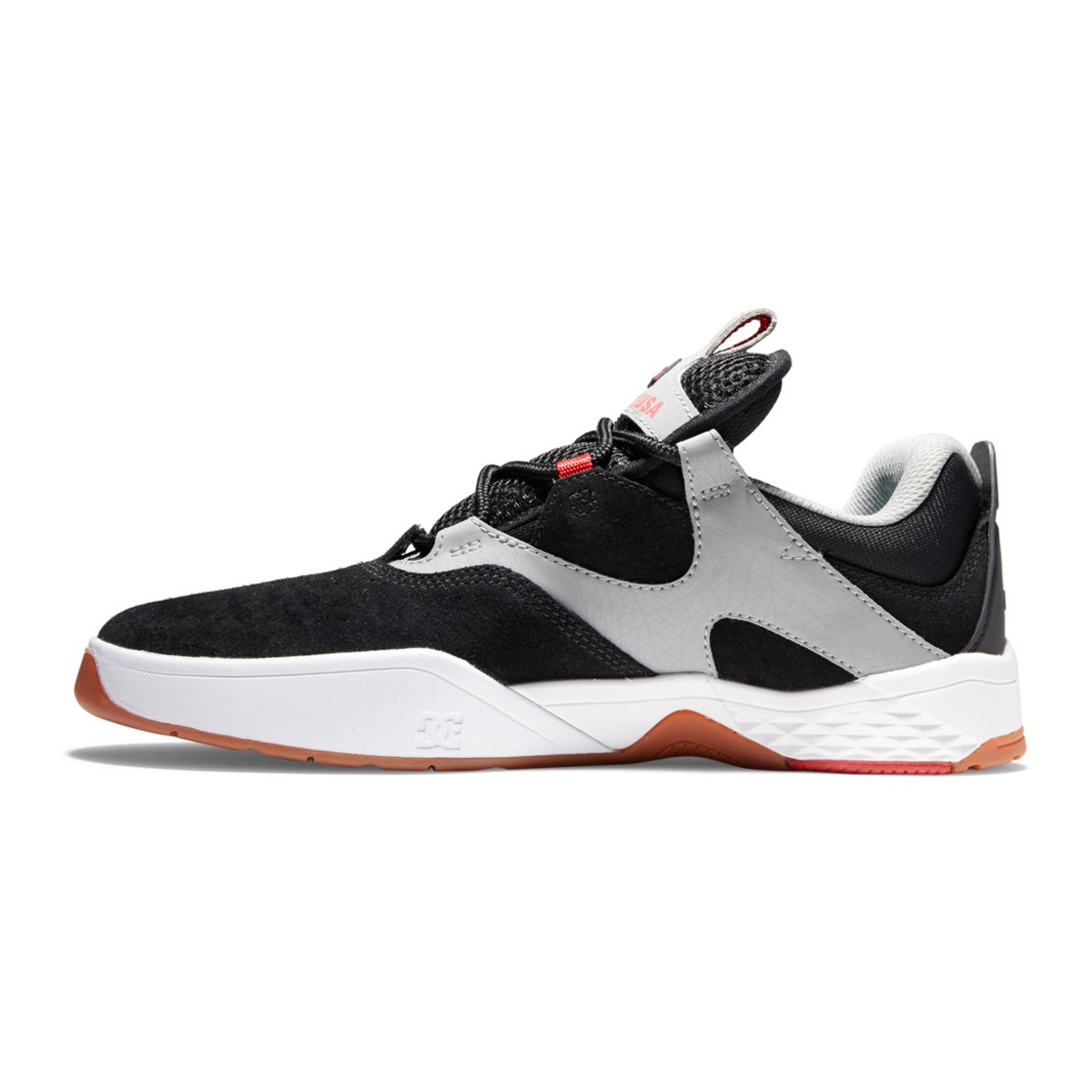 Chaussures KALIS. noir black/grey/red, DC SHOES