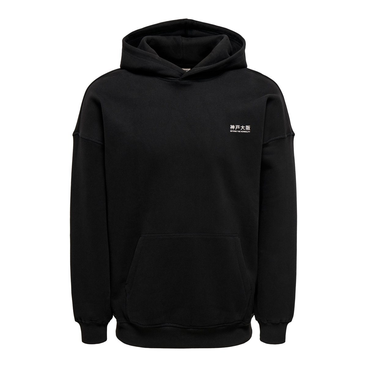 Sweat À Capuche black 1, ONLY & SONS
