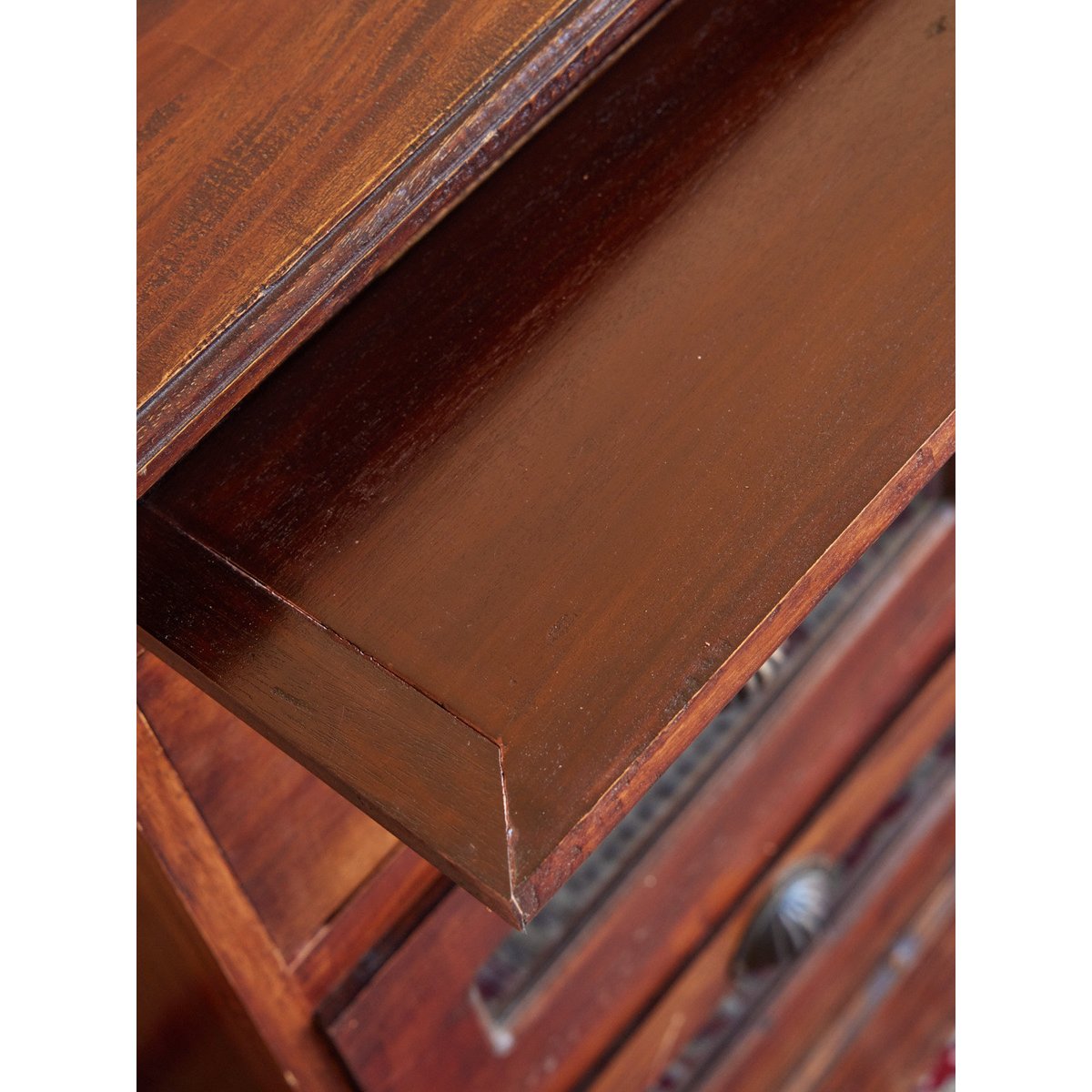 Commode en bois Garance N°634 - Bon état bois foncé, DEBONGOUT