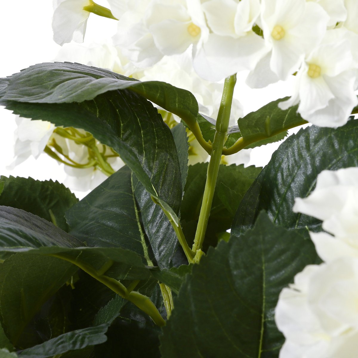 Plante artificielle Ø45 cm HYDRANGEA blanc, MICA DECORATIONS