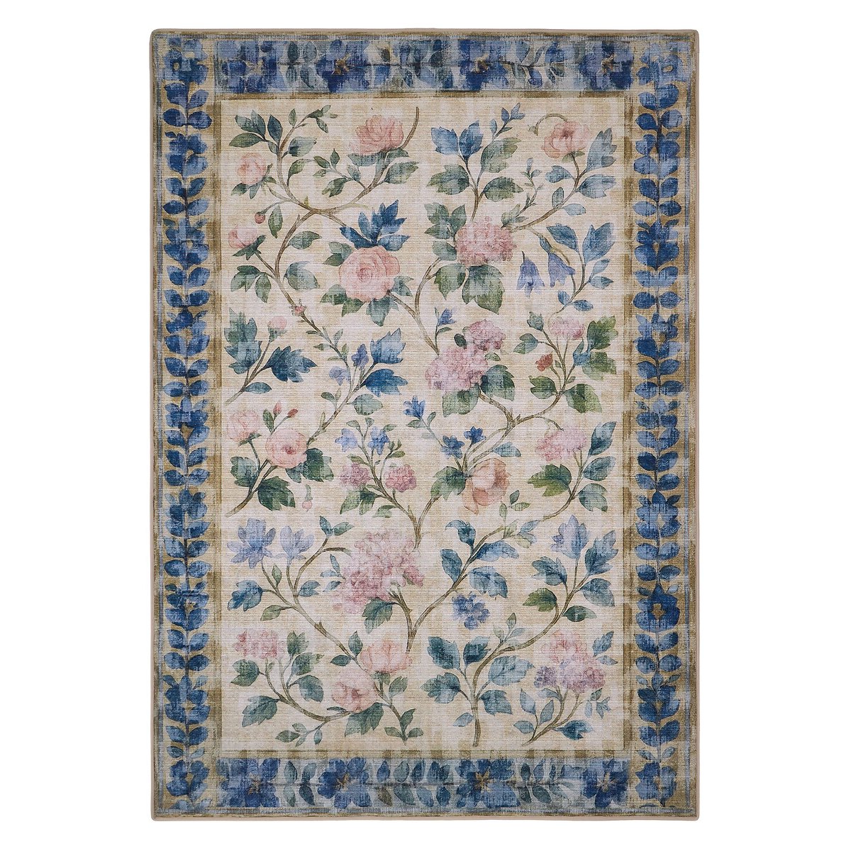 Eco-Washable Lady Rose Rug multi-coloured, HUG RUG