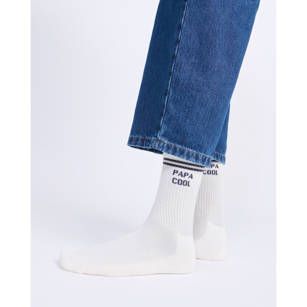 Chaussettes Papa cool beige crème, EMOI EMOI