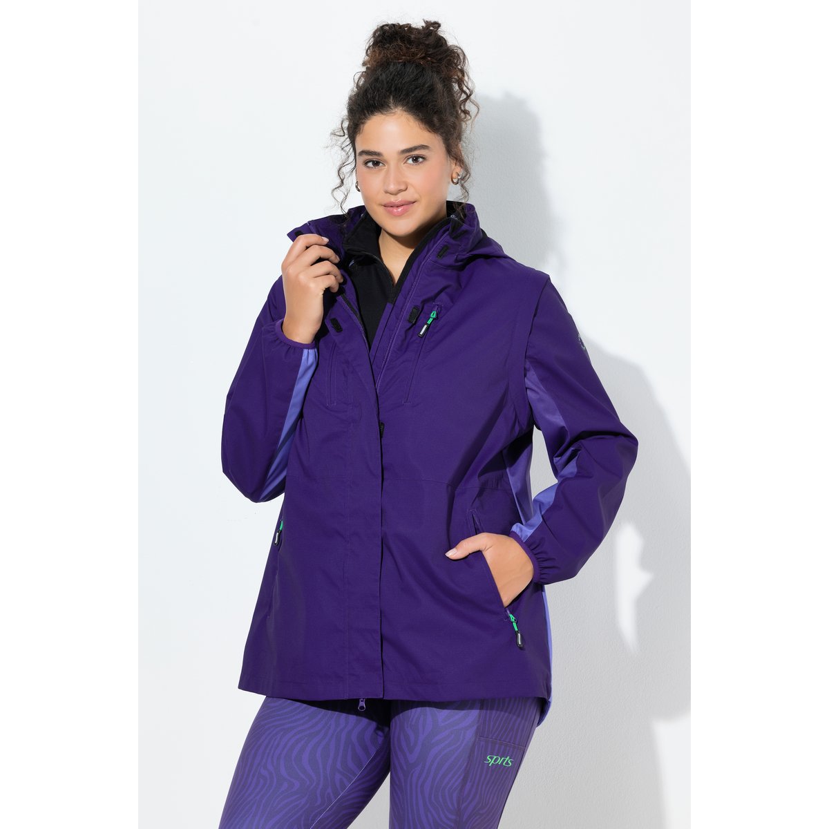 Veste technique 2-en-1 imperméable lys, ULLA POPKEN