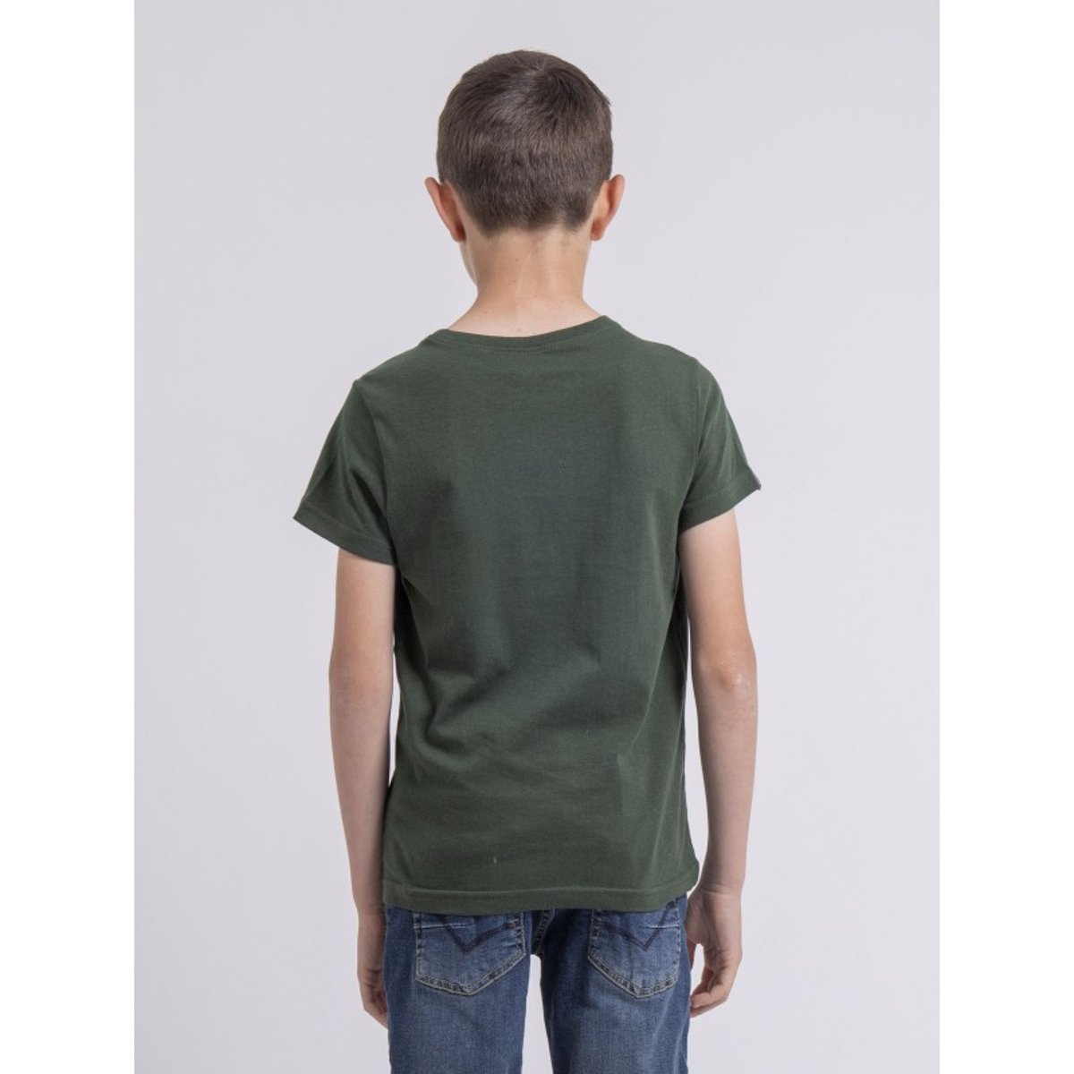 T-shirt Col Rond Pur Coton Numatis-j vert, RITCHIE