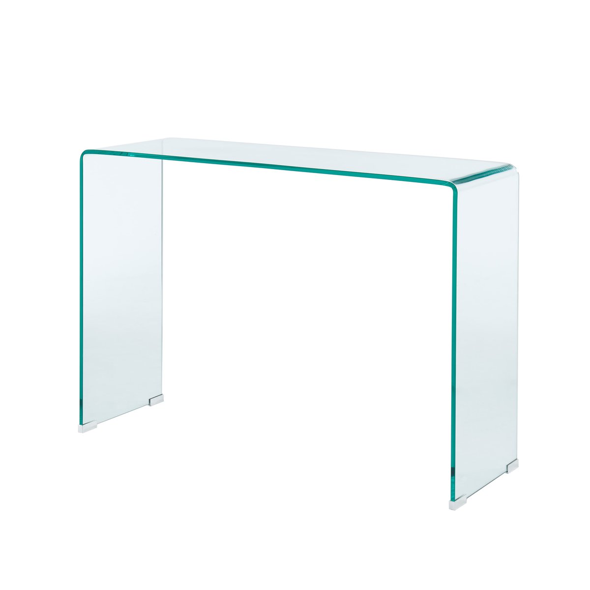 Console en verre trempé GINZA transparent, SORELH