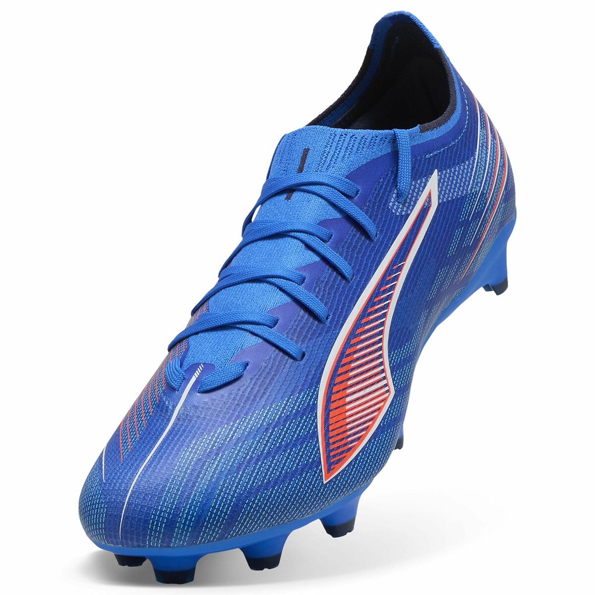 Crampons Ultra 6 Match FG/AG bleu/rouge, PUMA