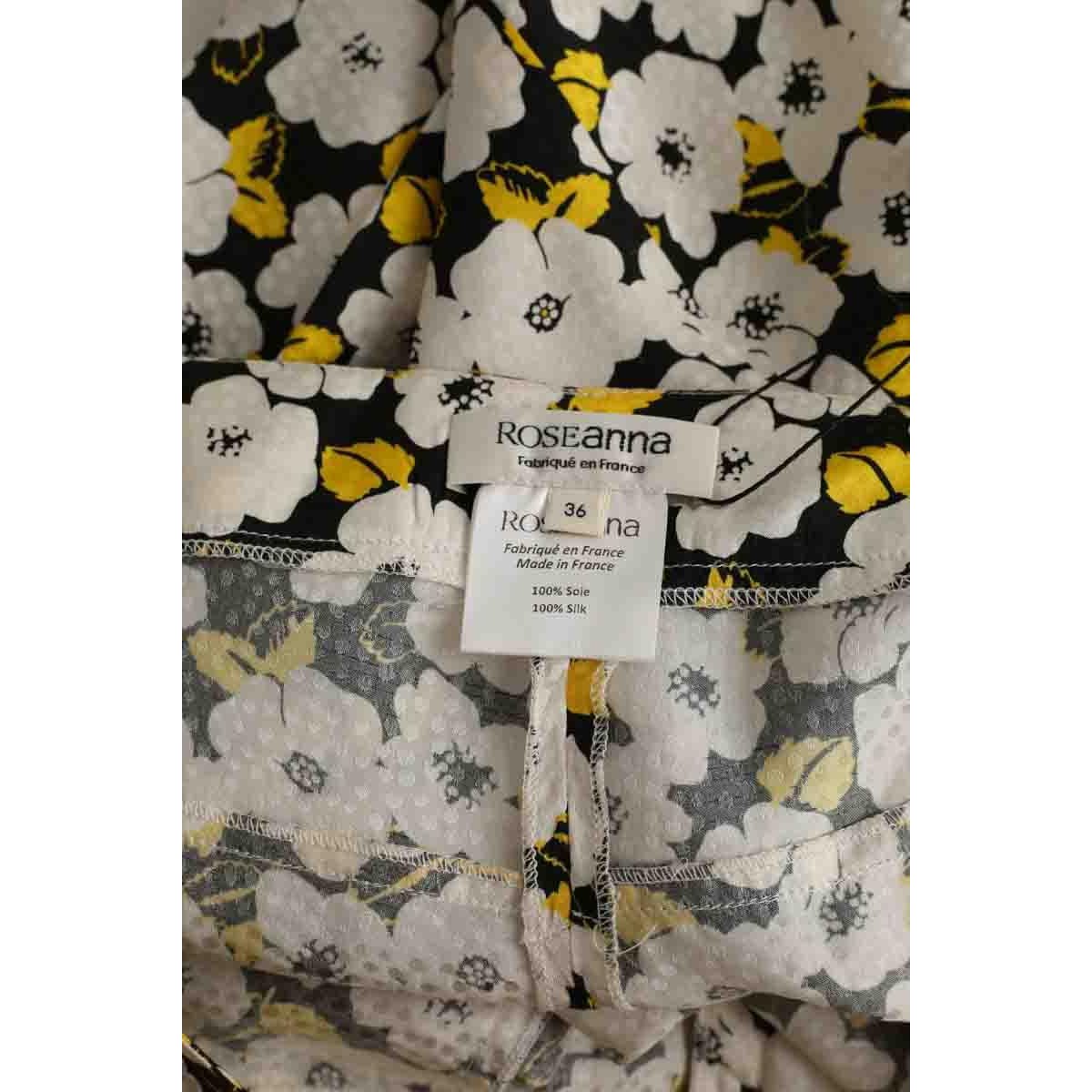 Pantalon droit - Très Bon État jaune, ROSEANNA