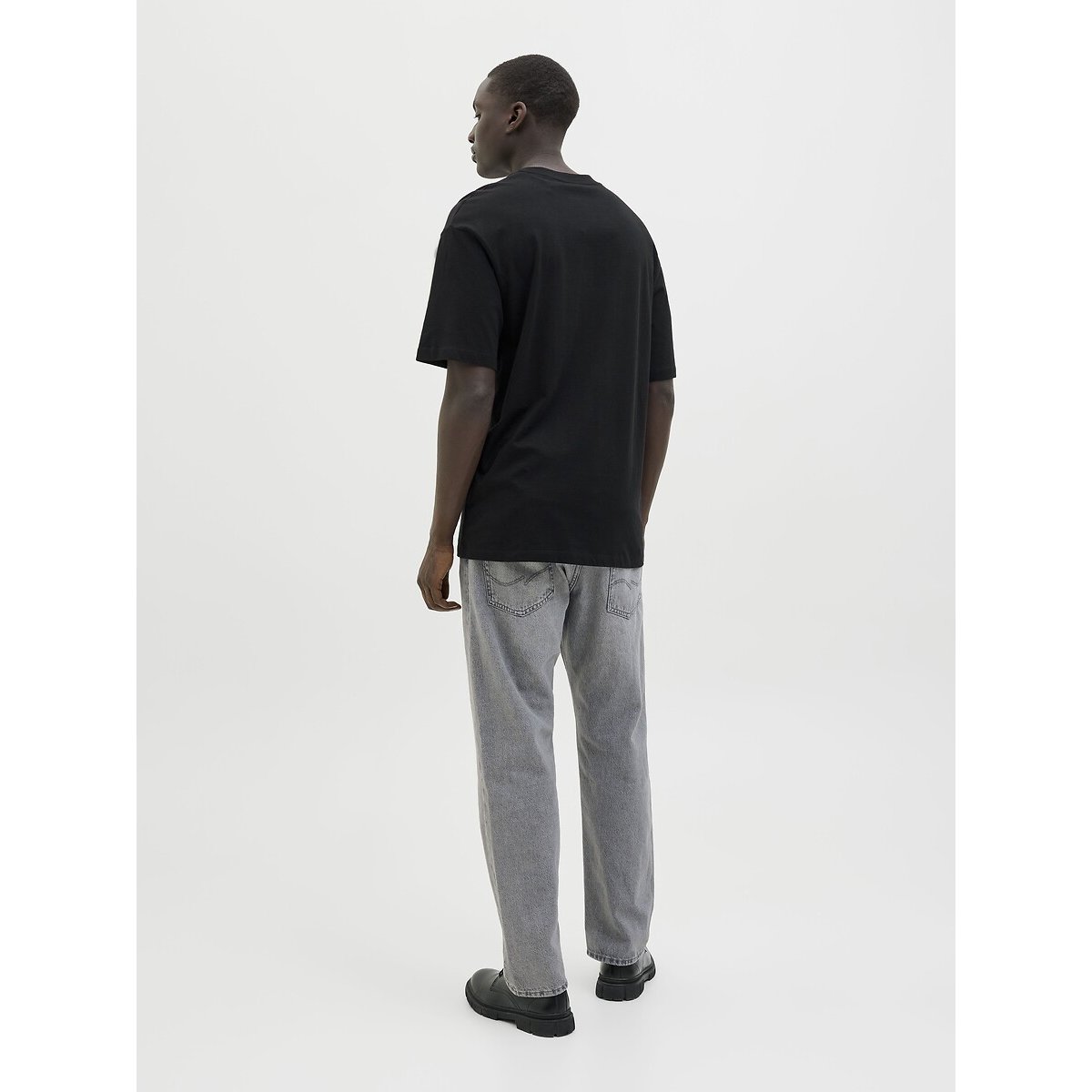 Jeans a gamba dritta, CHRIS denim grigio, JACK & JONES