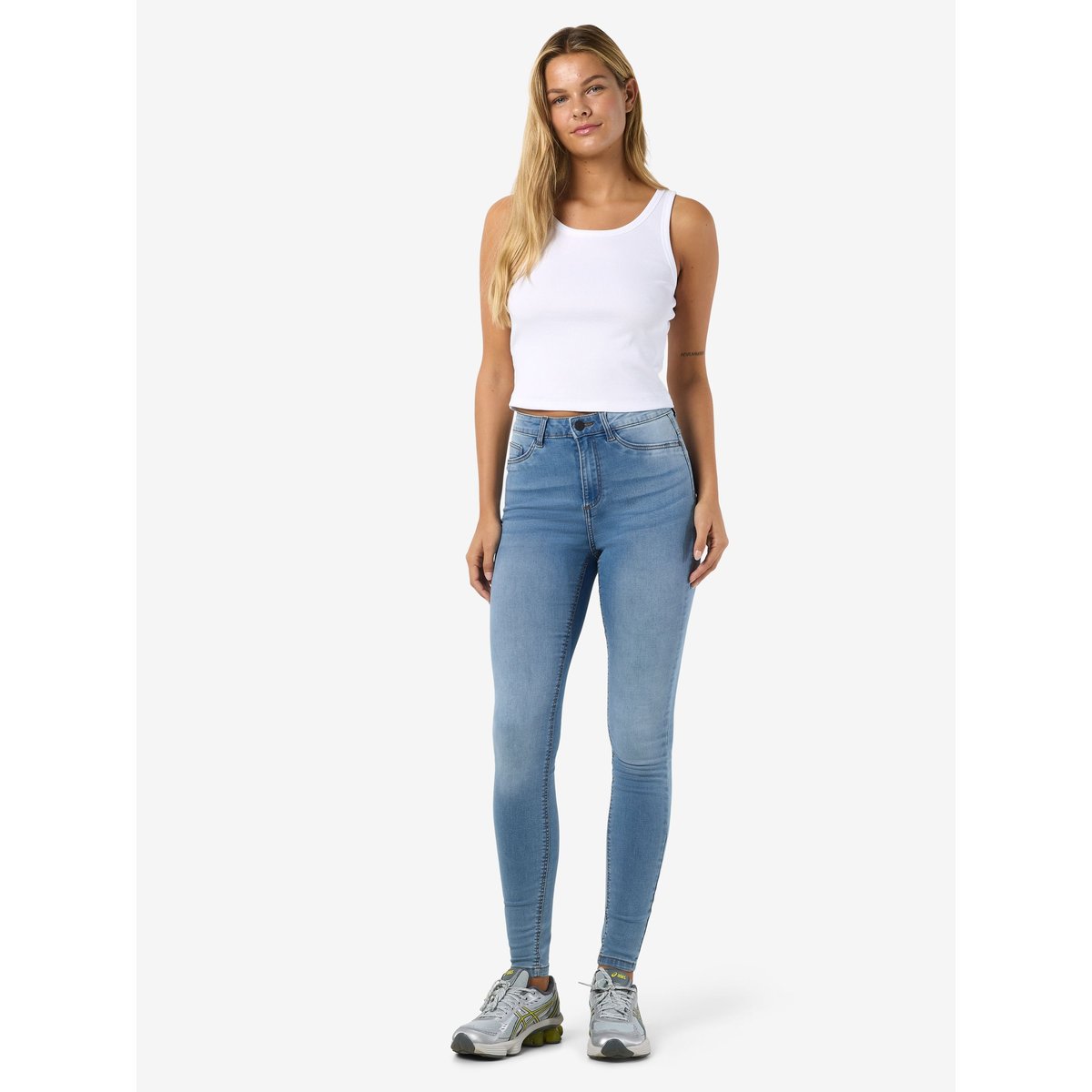 Jean Skinny light blue denim, NOISY MAY