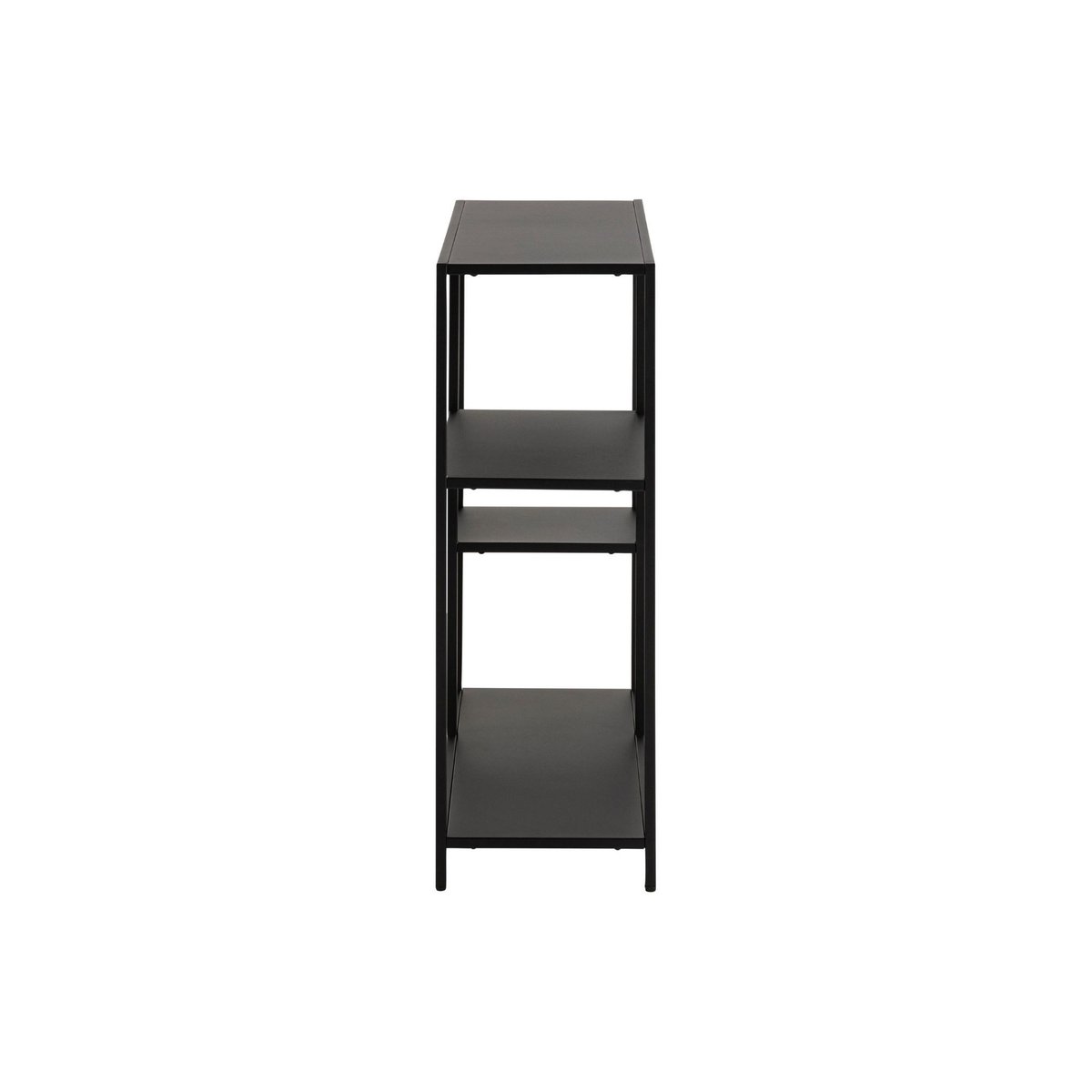 Bibliothèque scandinave en métal noir 3 tablettes - HARLOW noir, HELLIN, DEPUIS 1862