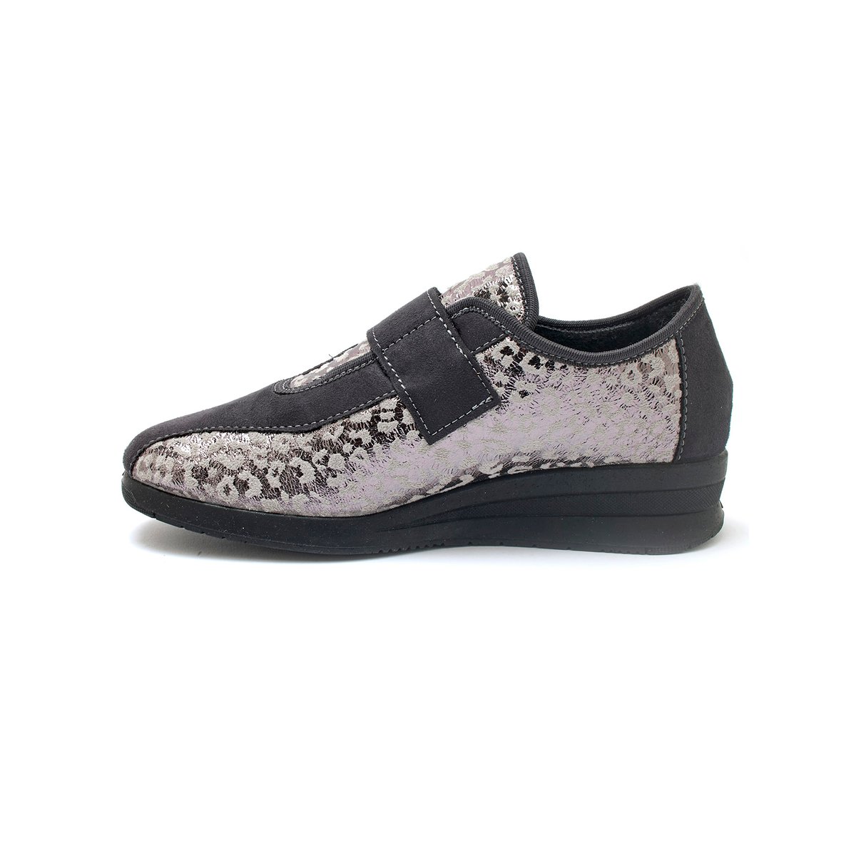 Derbies scratch pour hallux valgus gris, PEDICONFORT