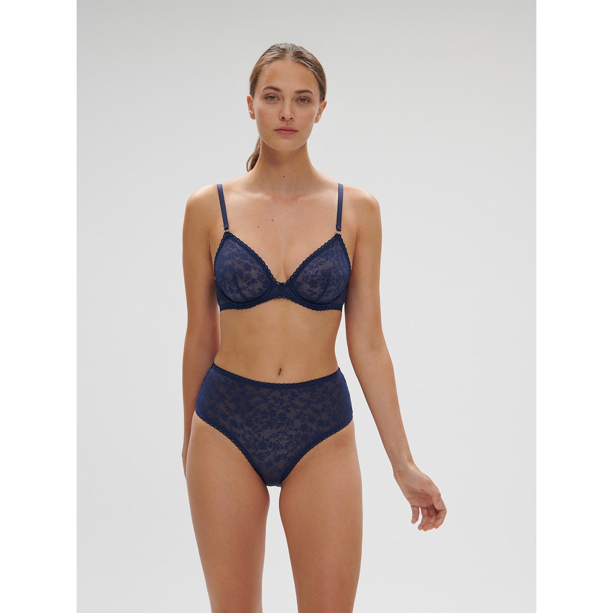 Soutien-gorge armatures, THELMA bleu, SIMONE PERELE