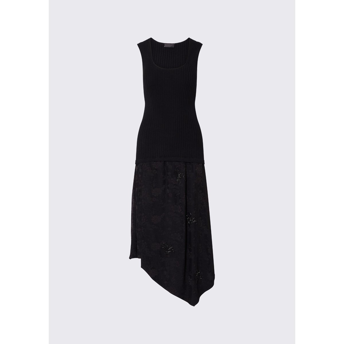 Robe avec Broderies Bijoux noir, LIU JO