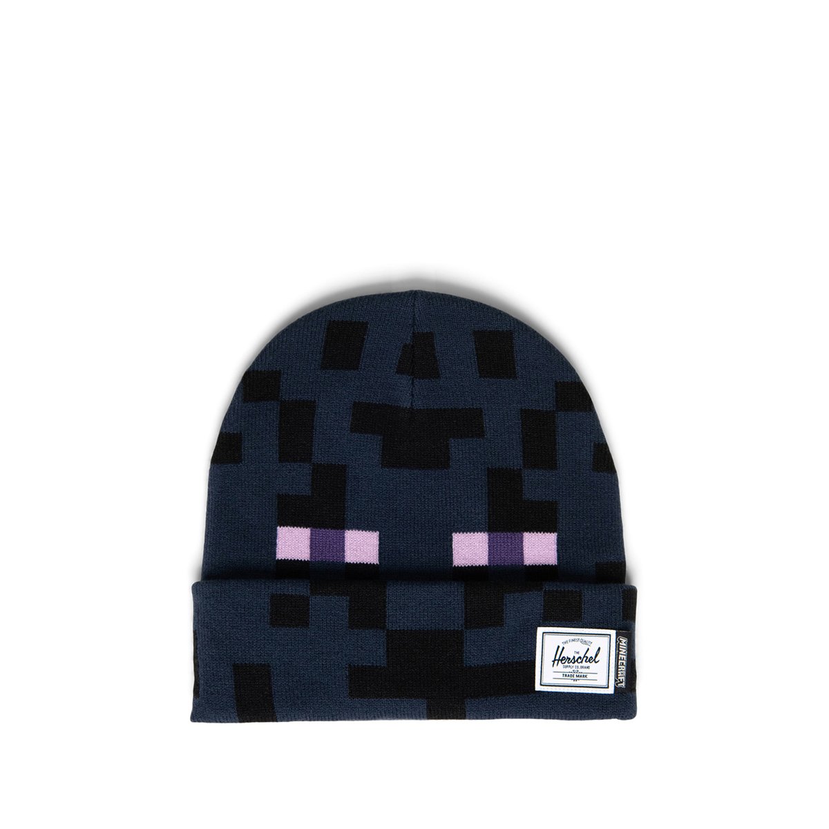 Bonnet à revers MINECRAFT ELMER UNISEX bleu pétrole, HERSCHEL
