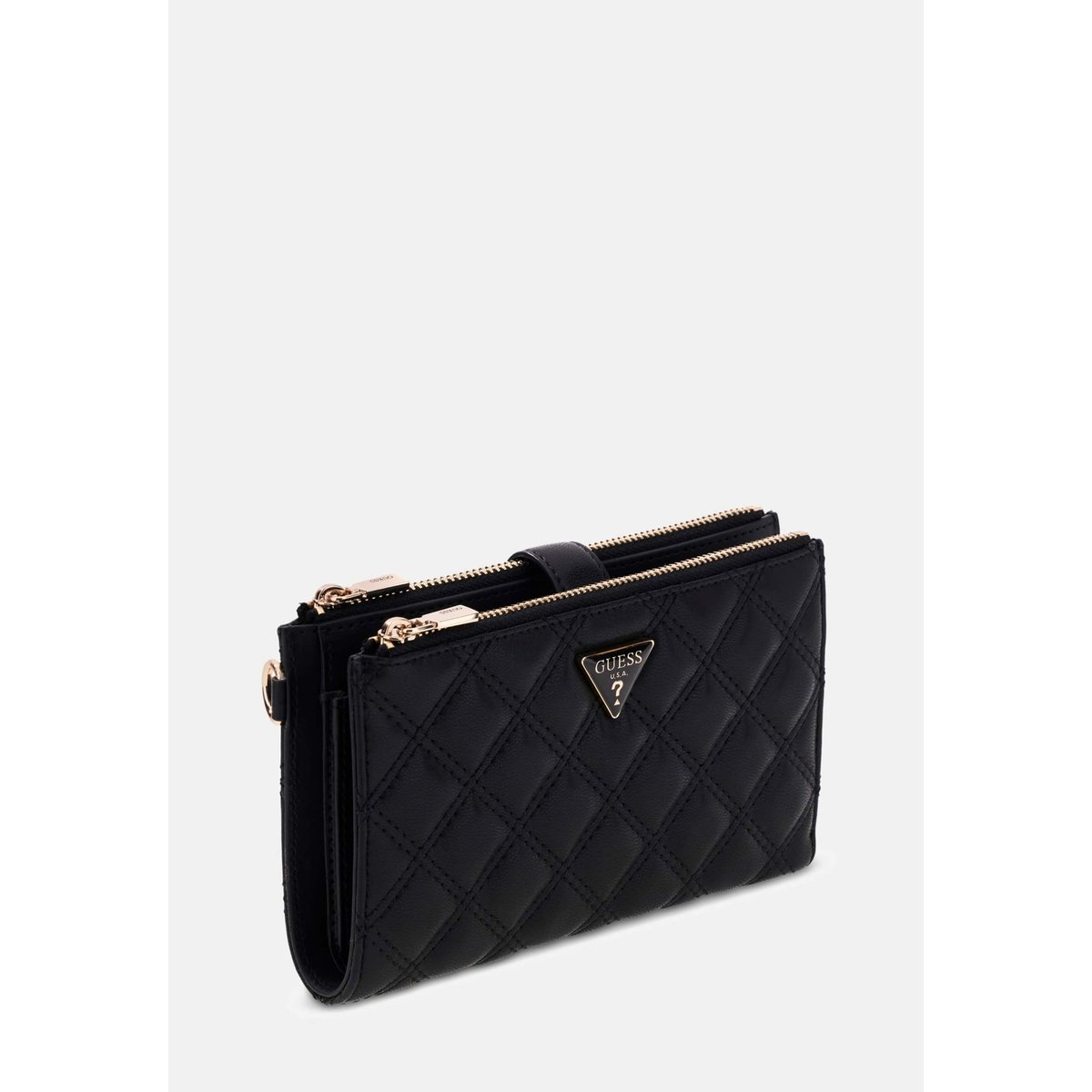 Organiseur Zippé Juliette noir, GUESS