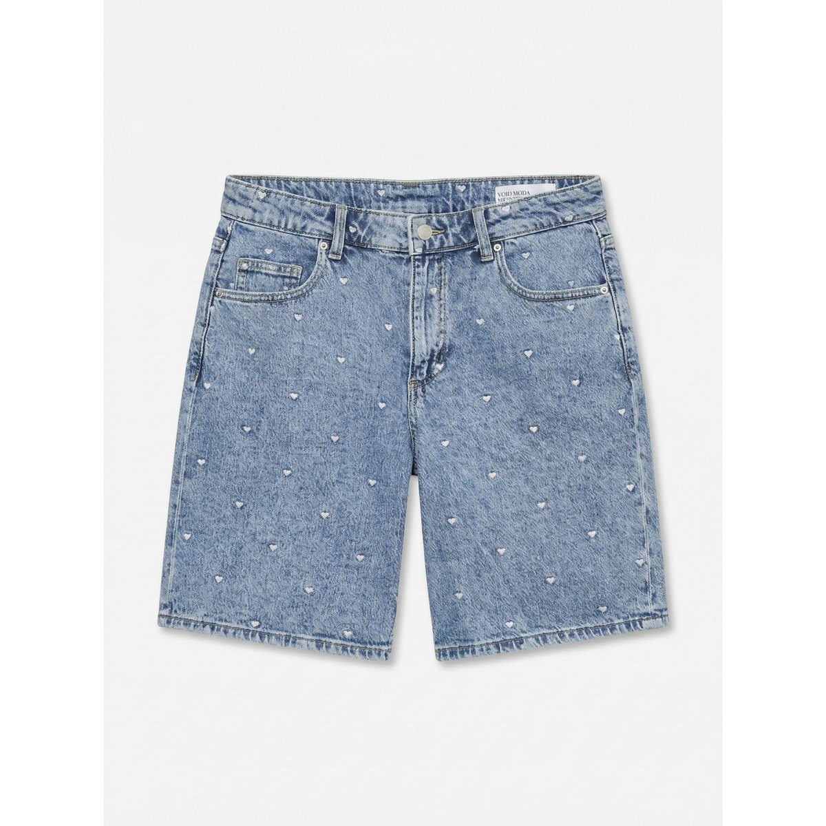 Short En Denim medium blue denim 1, VERO MODA