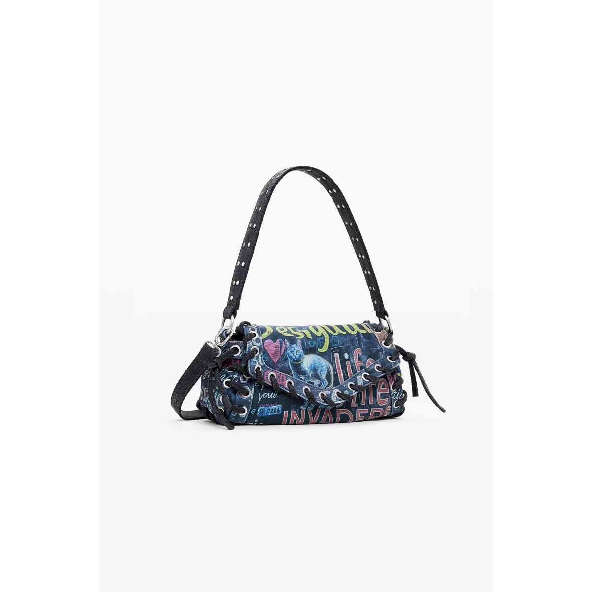 Petit sac graffiti multicolore, DESIGUAL