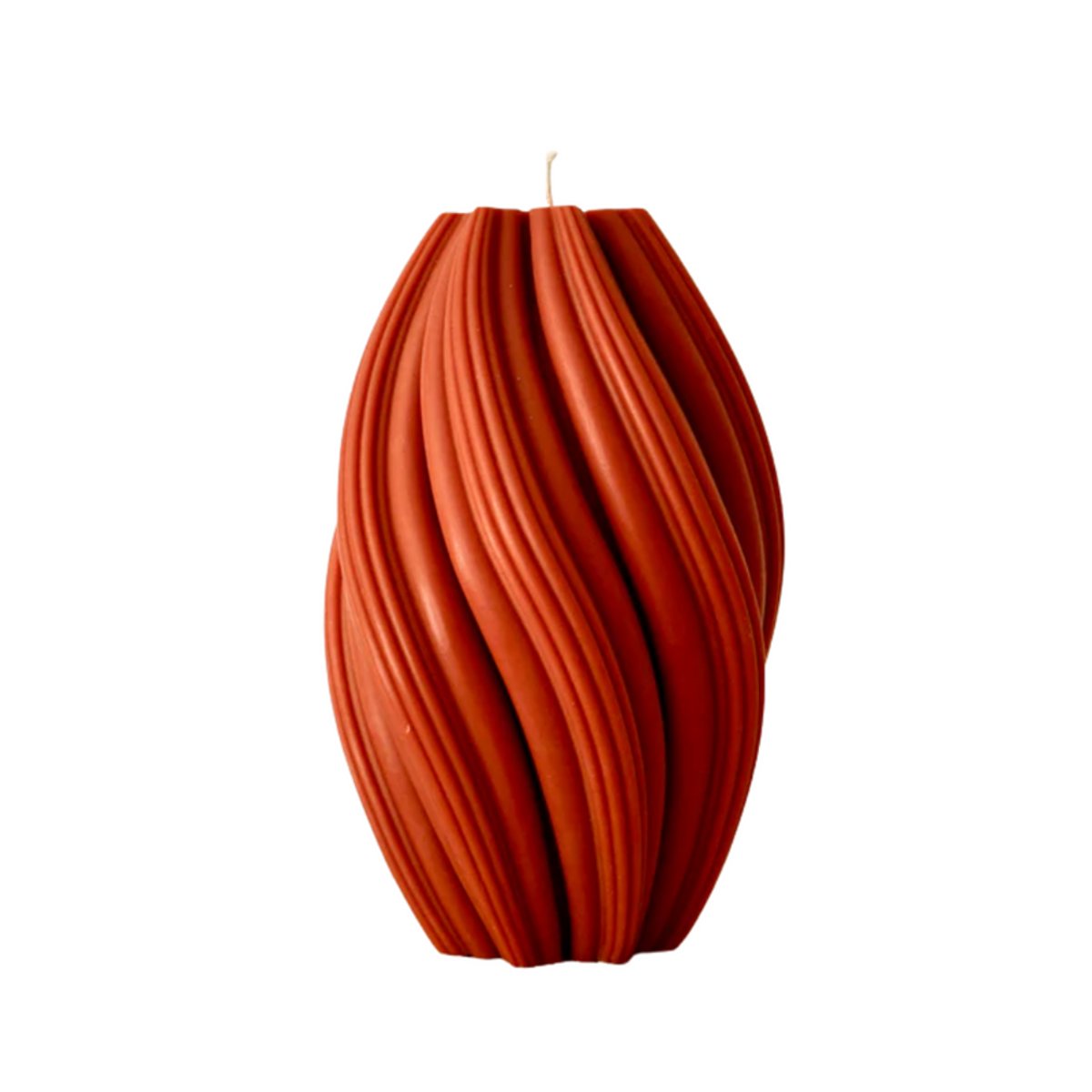 Bougie WIND terracotta, EKRU