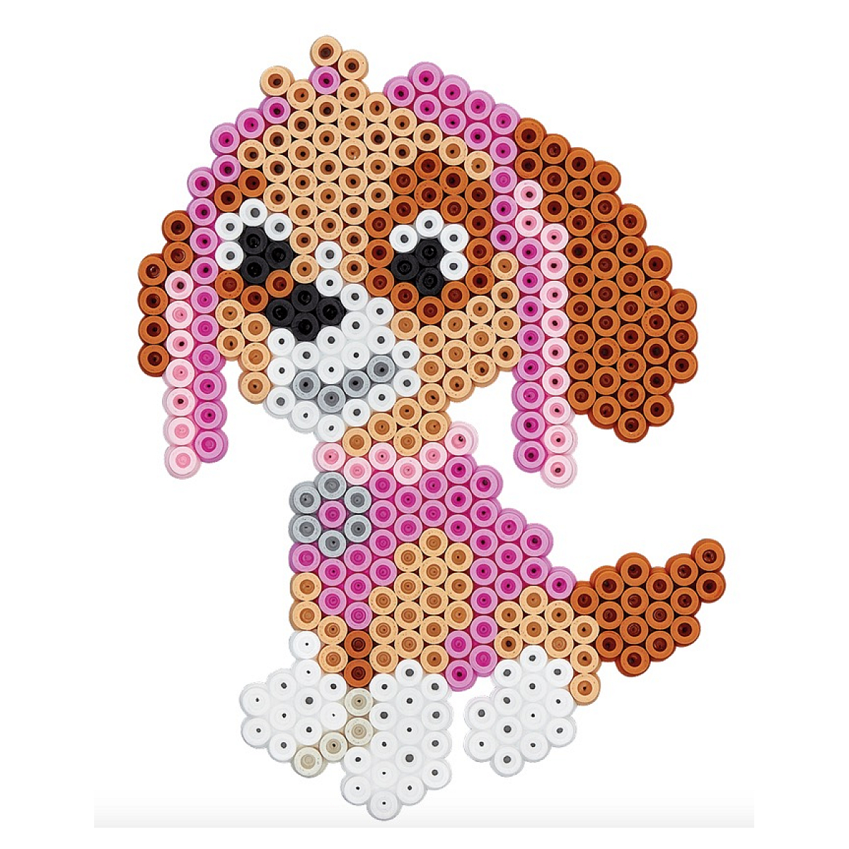 Midi boite PM Pat patrouille - Boite Cavalier couleur unique, HAMA