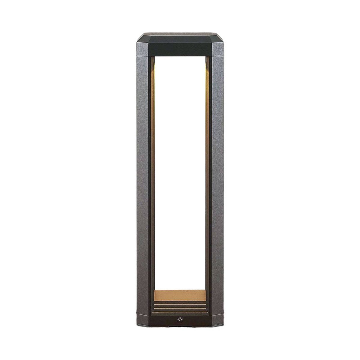 Luminaire extérieur en aluminium moderneLED anthracite, LUCANDE