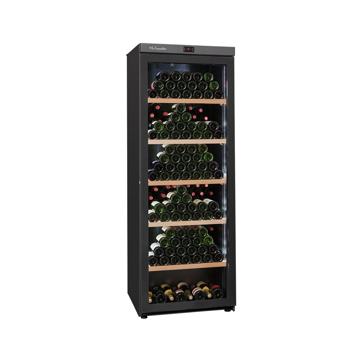 Cave à vin polyvalente VIP330VBLACK couleur unique, LA SOMMELIERE