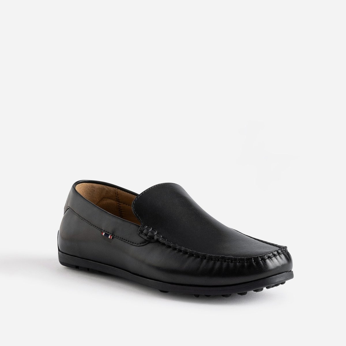 Mocassin en cuir WODYA noir, ERAM