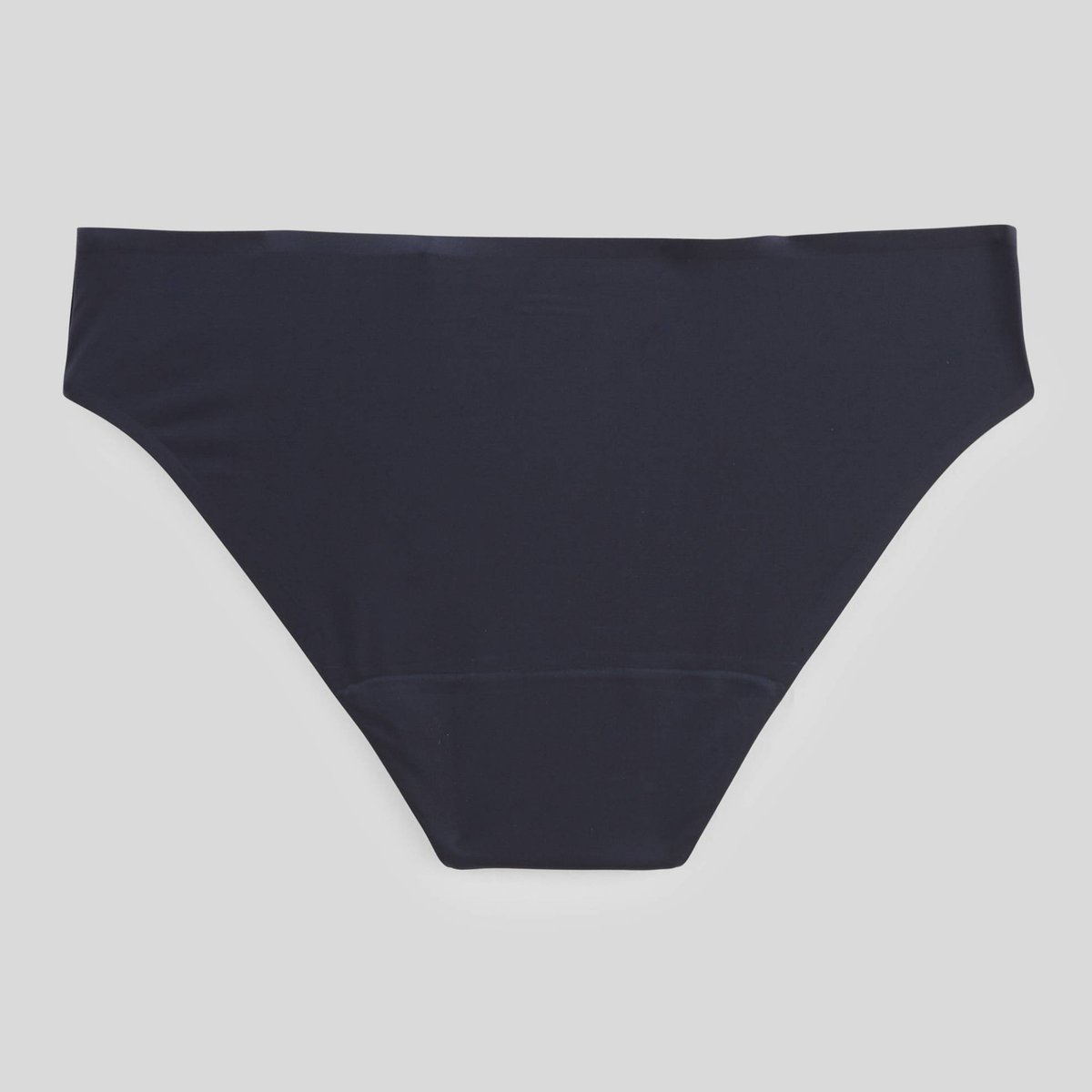Culotte menstruelle en microfibre finition plate marine, MONOPRIX