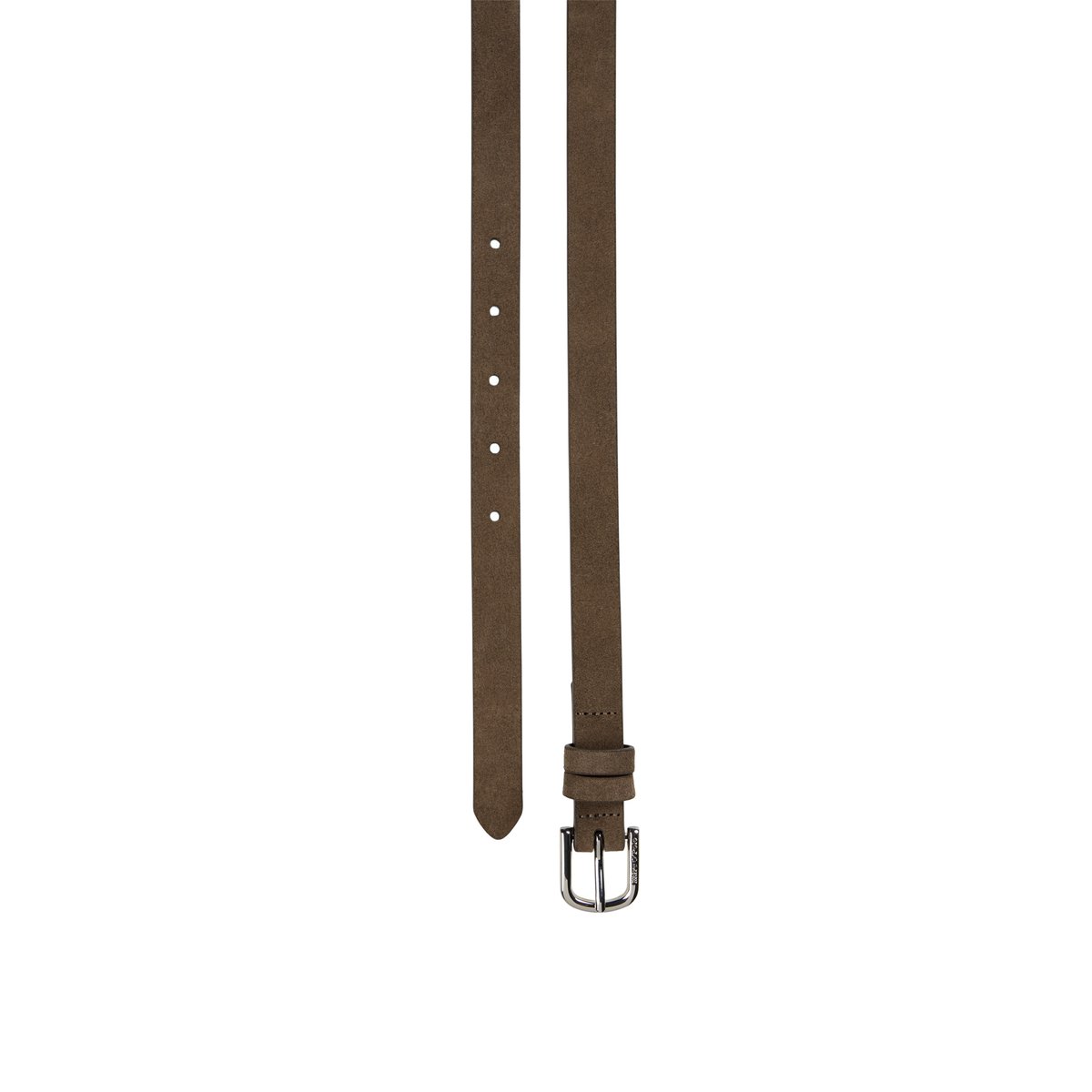 Ceinture modèle Cari en cuir velours souple marron, MARC O'POLO