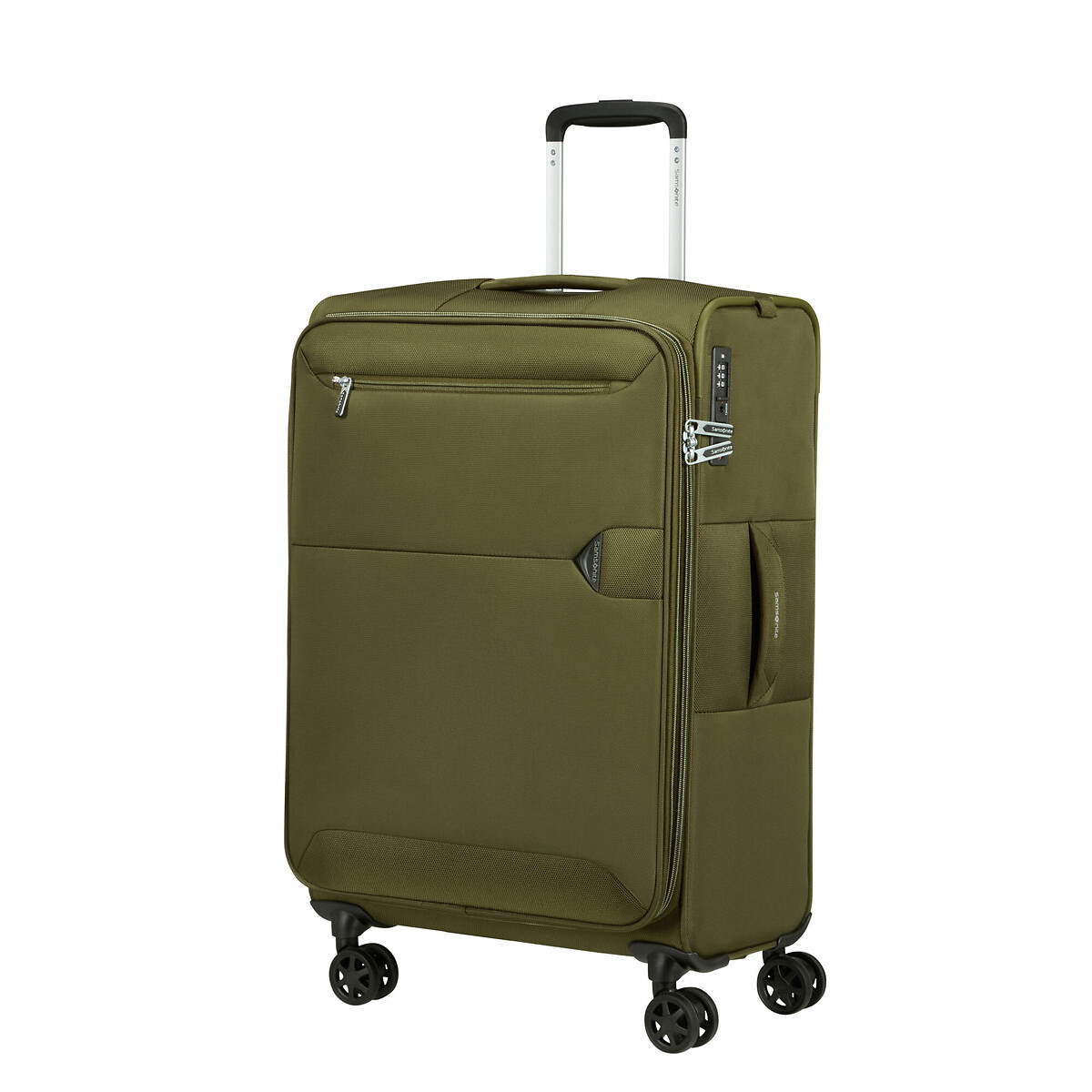 Mala de Viagem Média Urbify, 4 Rodas, Expansível 68L, Samsonite verde, SAMSONITE
