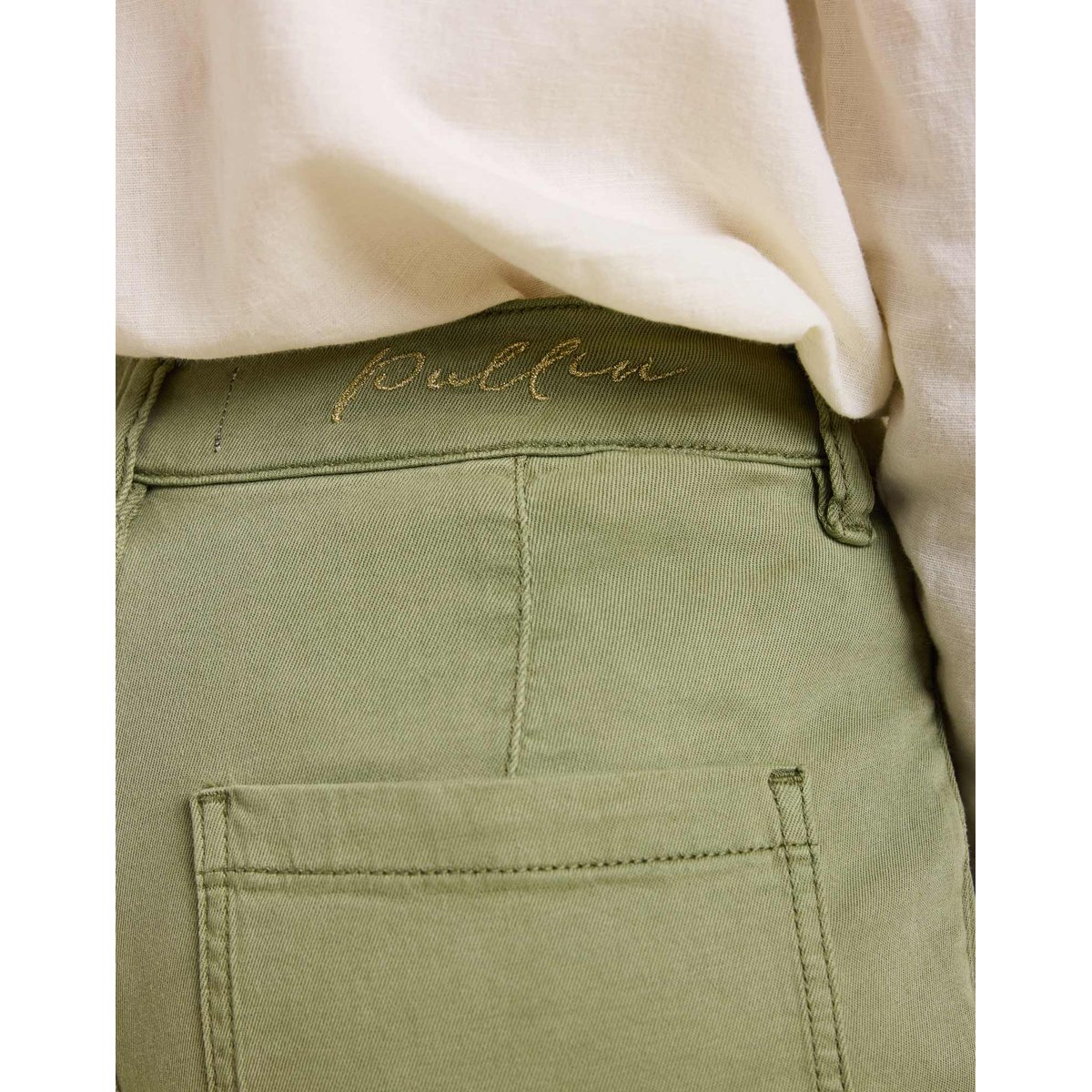 Pantalon Chino Coco KASMIR vert, PULLIN