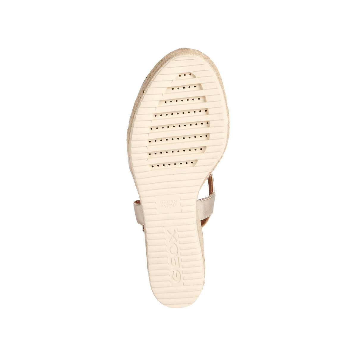 Ponza Breathable Wedge Sandals gold-coloured, GEOX