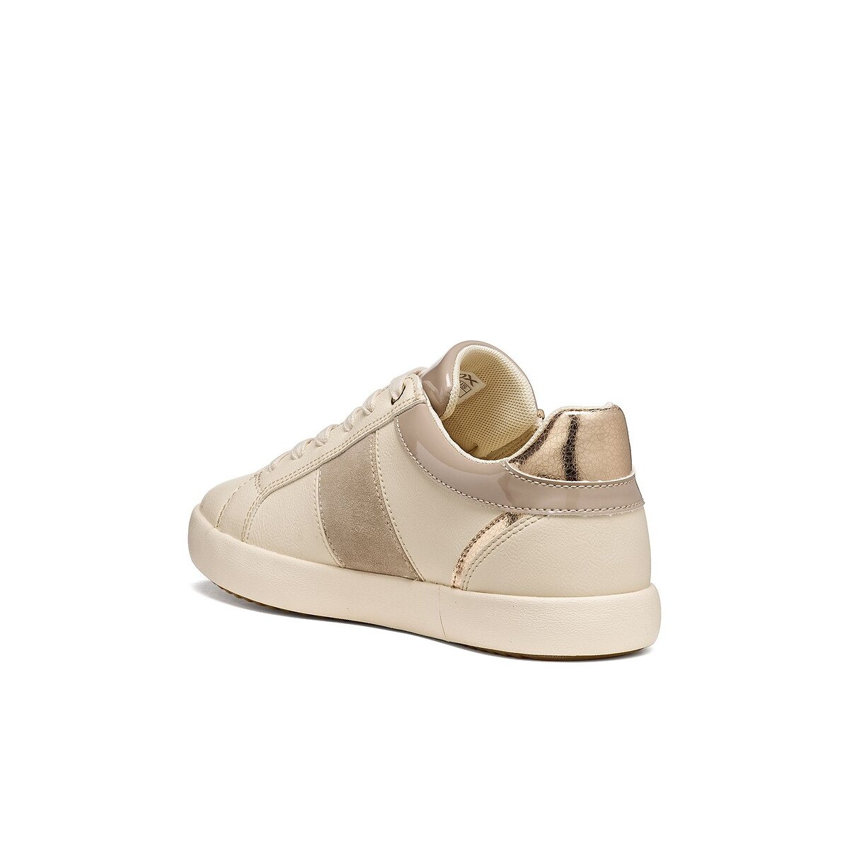 Zapatillas con cremallera y cordones, BLOMIEE beige , GEOX