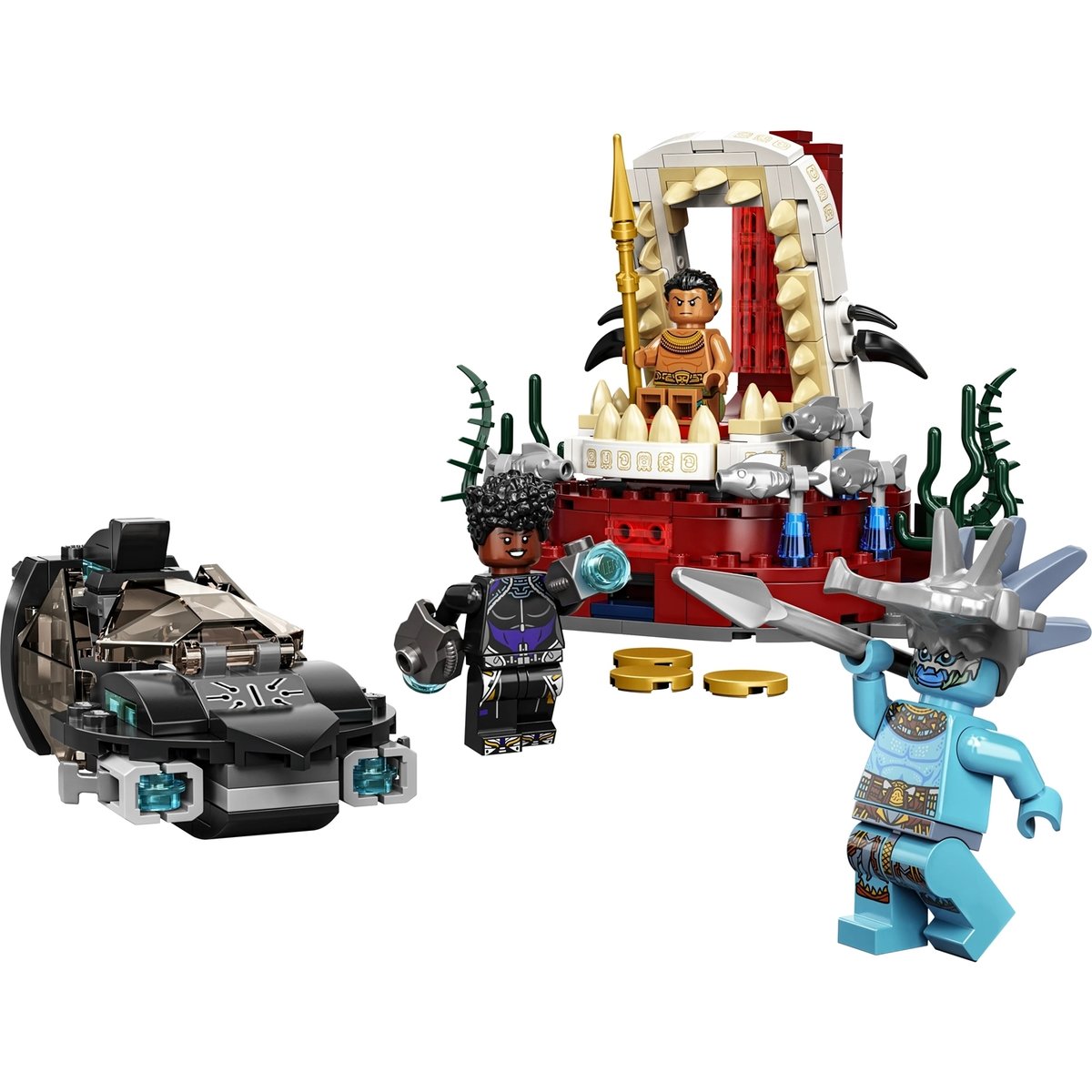 Marvel La salle du trône du roi Namor multicolore, LEGO