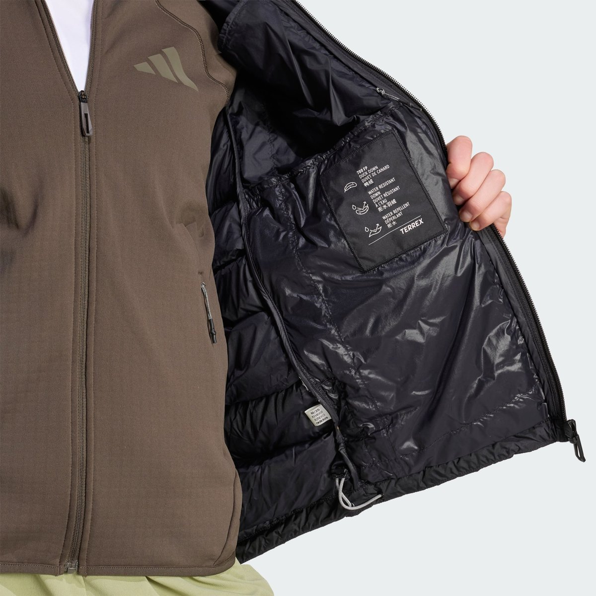 Doudoune À Capuche Climawarm+ Terrex Xperior black, adidas Performance