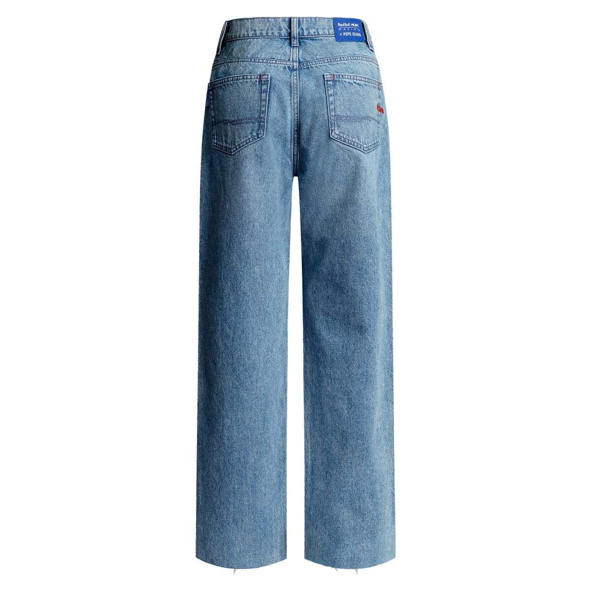 Jean Coupe Large, Taille Moyenne denim rigide bleu moyen rbr, PEPE JEANS