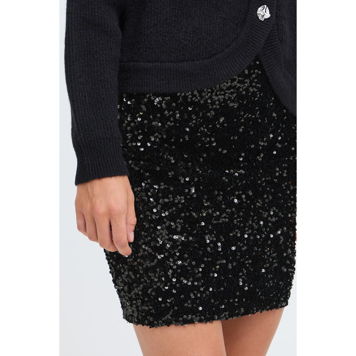 Jupe de costume noir true black, B.YOUNG