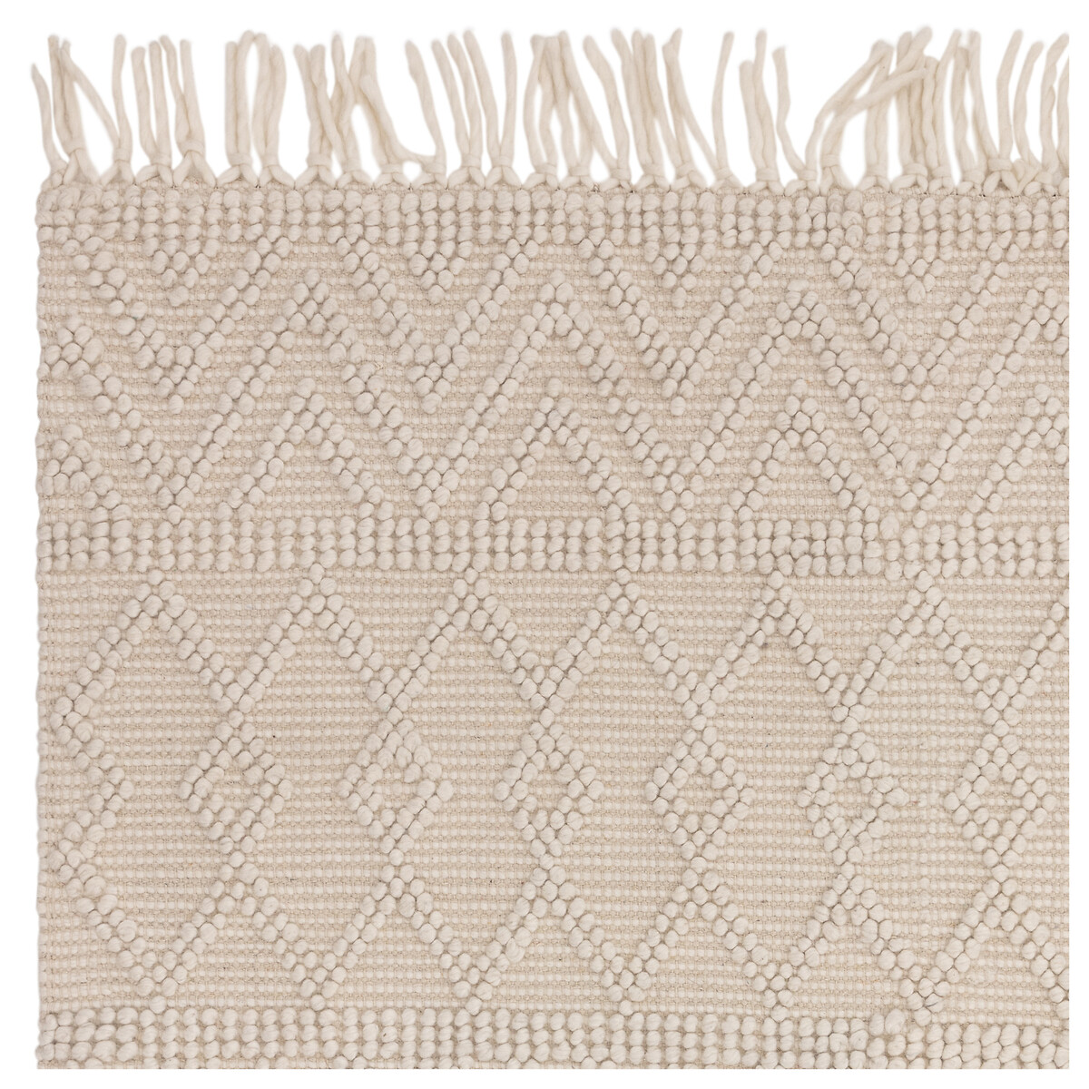 Modern Boho Patterned Rug ivory, ÉDITÉ