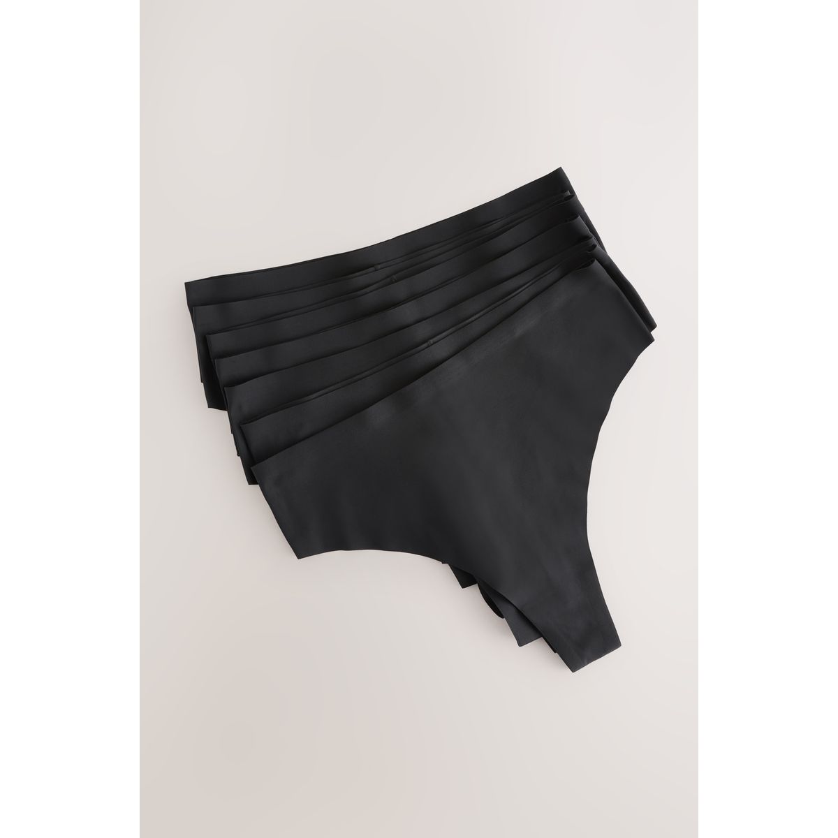 Culotte invisible confortable, lot de 7 noir, NEXT