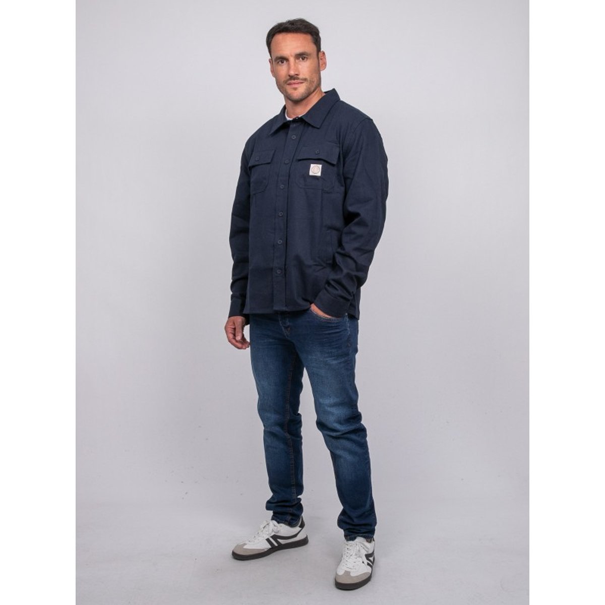Surchemise Manches Longues Zantera bleu marine, RITCHIE