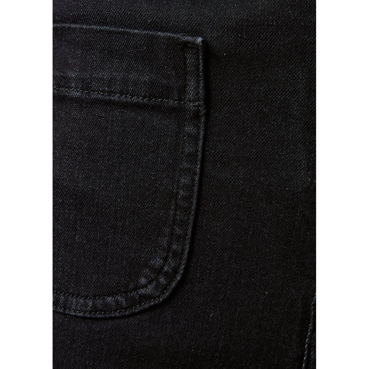 Jean bootcut en coton biologique dark black, LA FEE MARABOUTEE