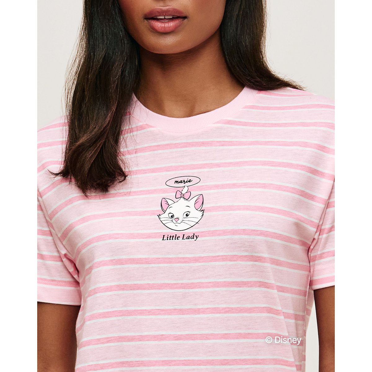 T-shirt en jersey à rayures Marie STRIPEMARYIZ rose, UNDIZ