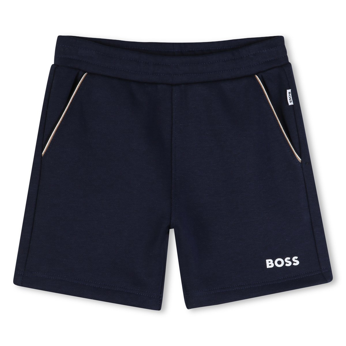 Ensemble t-shirt et bermuda bleu cargo, BOSS KIDSWEAR