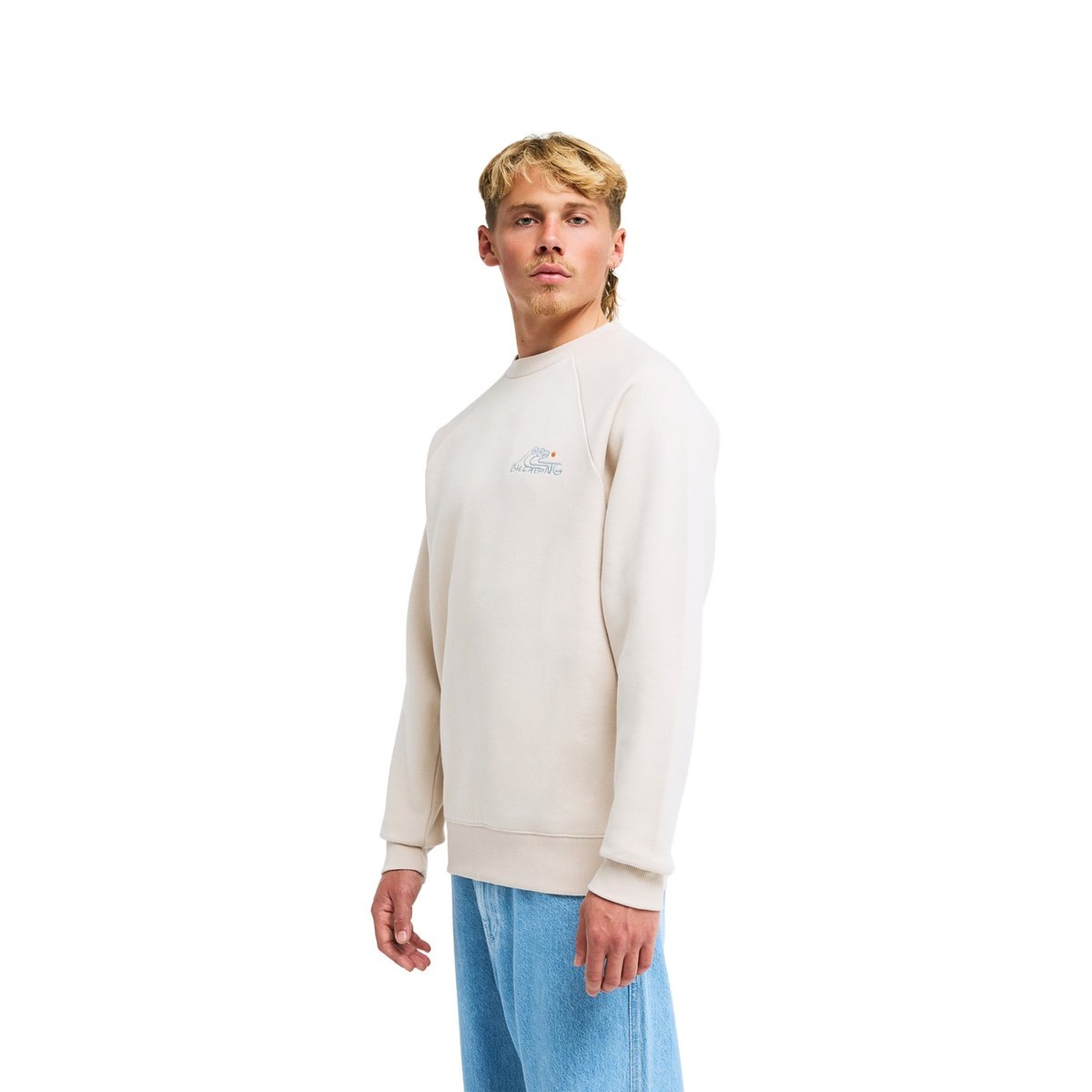 Sweat à capuche TY WILLIAMS SUN RAYS beige oatmeal, BILLABONG