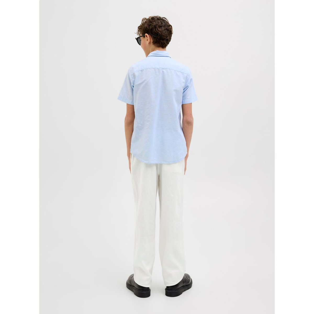 Pantalon À Jambe Large antique white, JACK & JONES JUNIOR