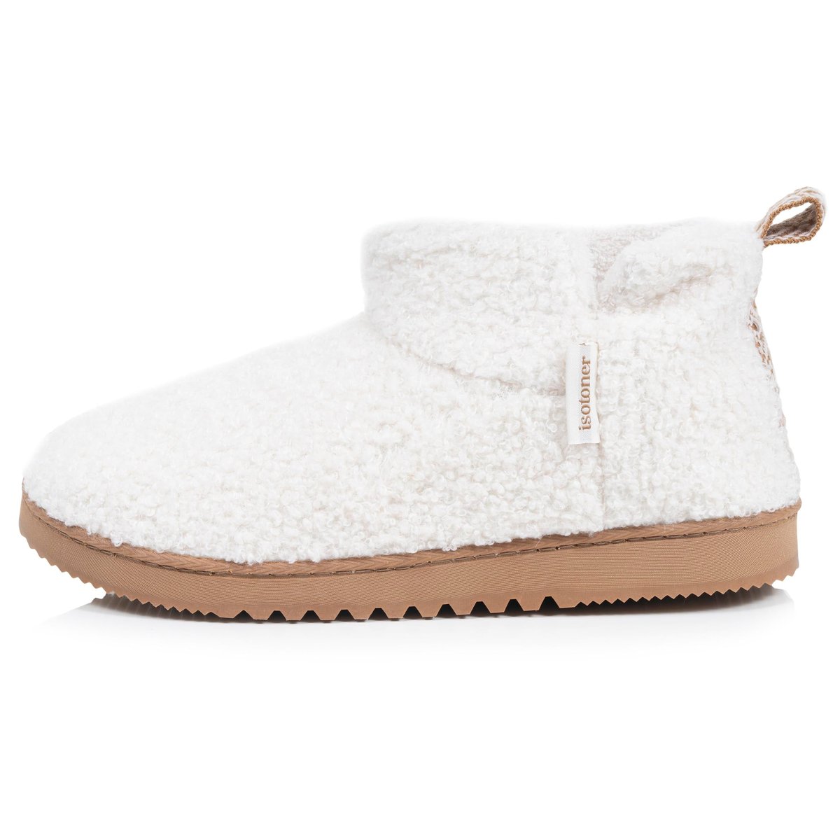 Chaussons Bottillons blanc, ISOTONER